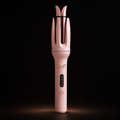 NOVA Automatic Curling Iron in pink